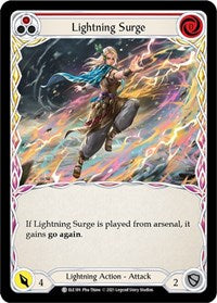 Lightning Surge (Red) (ELE189) [Tales of Aria]