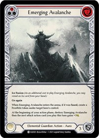 Emerging Avalanche (Red) (ELE025) [Tales of Aria (Unlimited)]