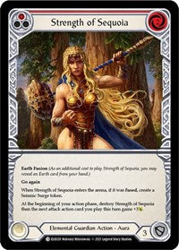 Strength of Sequoia (Red) (ELE028) [Tales of Aria (Unlimited)]