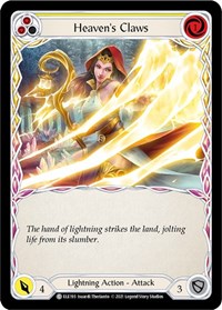 Heaven's Claws (Yellow) (ELE193) [Tales of Aria (Unlimited)]
