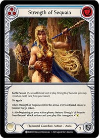 Strength of Sequoia (Blue) (ELE030) [Tales of Aria (Unlimited)]
