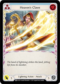 Heaven's Claws (Blue) (ELE194) [Tales of Aria (Unlimited)]