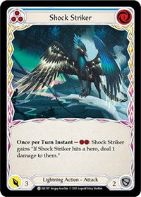 Shock Striker (Blue) (ELE197) [Tales of Aria (Unlimited)]