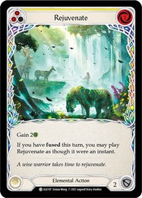 Rejuvenate (Yellow) (ELE107) [Tales of Aria]