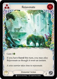 Rejuvenate (Blue) (ELE108) [Tales of Aria (Unlimited)]