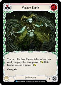 Weave Earth (Red) (ELE122) [Tales of Aria (Unlimited)]