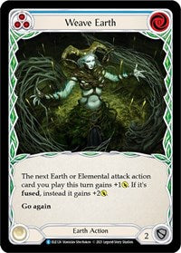 Weave Earth (Blue) (ELE124) [Tales of Aria]