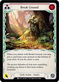 Break Ground (Red) (ELE131) [Tales of Aria (Unlimited)]