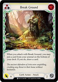 Break Ground (Yellow) (ELE132) [Tales of Aria (Unlimited)]