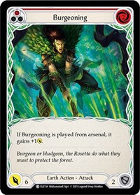 Burgeoning (Red) (ELE134) [Tales of Aria]