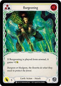 Burgeoning (Yellow) (ELE135) [Tales of Aria]
