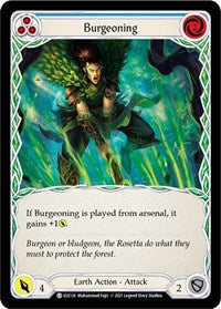 Burgeoning (Blue) (ELE136) [Tales of Aria (Unlimited)]