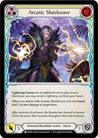 Arcanic Shockwave (Yellow) (ELE074) [Tales of Aria (Unlimited)]