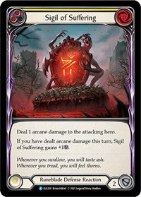 Sigil of Suffering (Yellow) (ELE228) [Tales of Aria (Unlimited)]