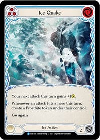 Ice Quake (Blue) (ELE153) [Tales of Aria (Unlimited)]