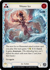 Weave Ice (Yellow) (ELE155) [Tales of Aria]