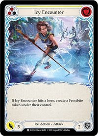 Icy Encounter (Yellow) (ELE158) [Tales of Aria]