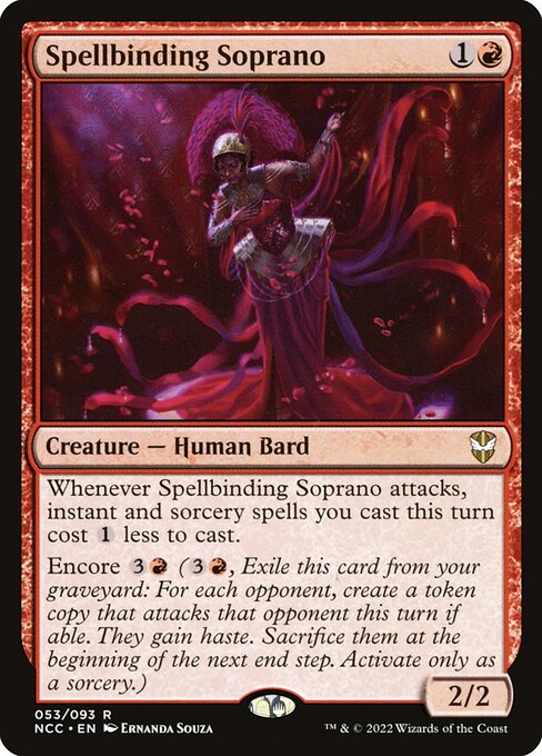 Spellbinding Soprano (53) [New Capenna Commander]