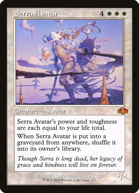 Serra Avatar (272) [Dominaria Remastered]