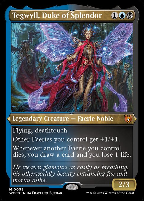 Tegwyll, Duke of Splendor (58) [Wilds of Eldraine Commander]