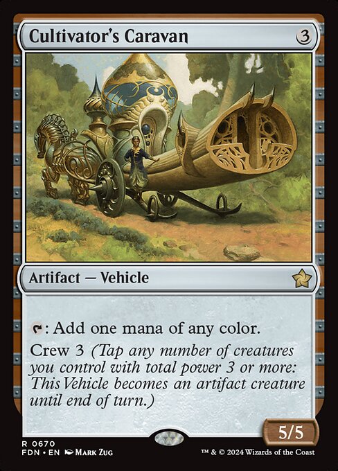 Cultivator's Caravan (670) [Foundations]
