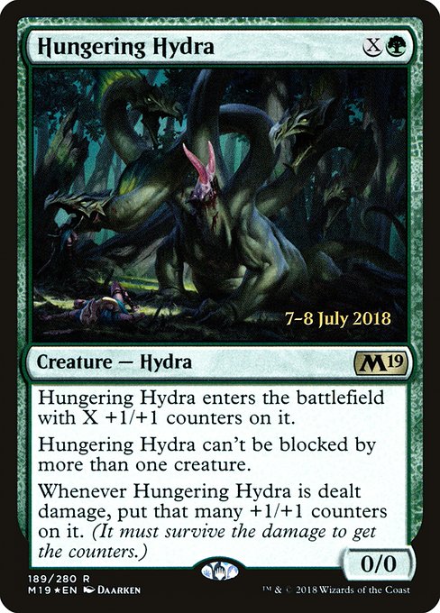 Hungering Hydra (189s) [Core Set 2019 Promos]