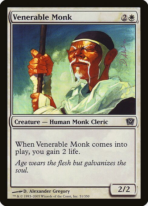 Venerable Monk (51★) [Ninth Edition]