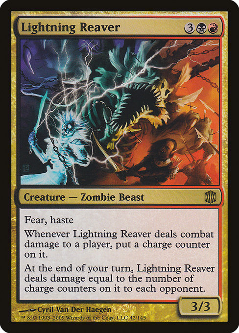 Lightning Reaver (42) [Alara Reborn]