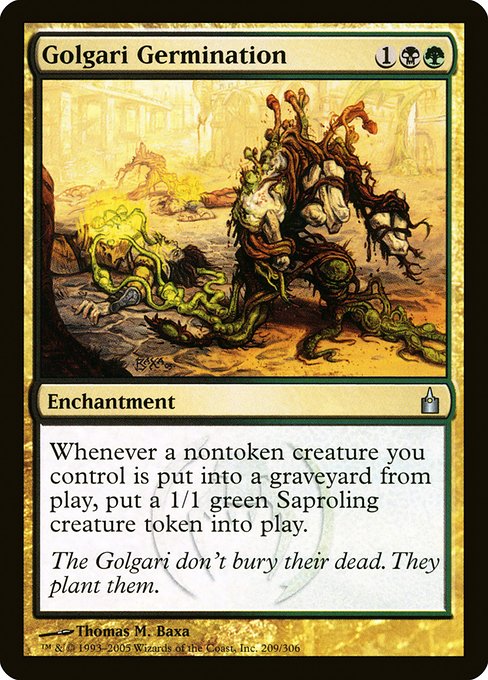 Golgari Germination (209) [Ravnica: City of Guilds]