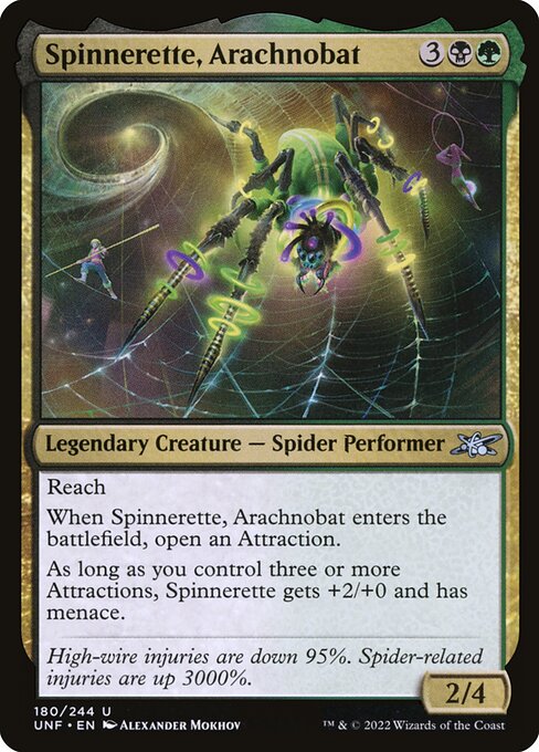 Spinnerette, Arachnobat (180) [Unfinity]