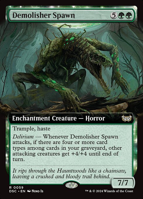 Demolisher Spawn (59) [Duskmourn: House of Horror Commander]