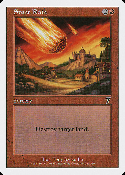 Stone Rain (221) [Seventh Edition]
