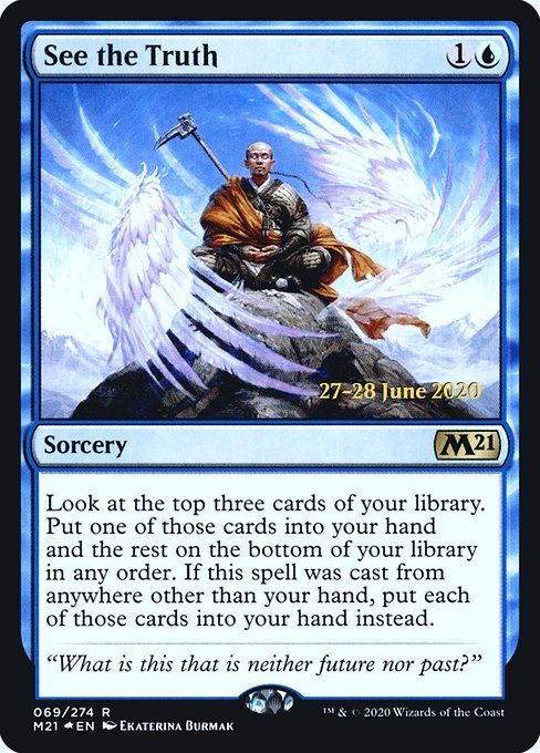 See the Truth (69s) [Core Set 2021 Promos]