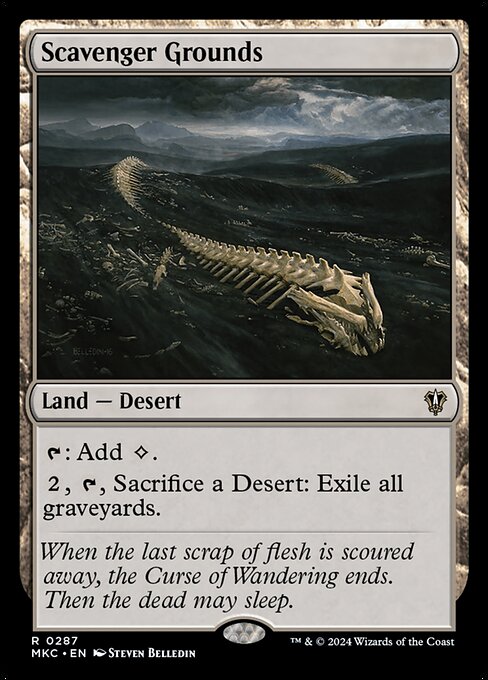 Scavenger Grounds (287) [Murders at Karlov Manor Commander]