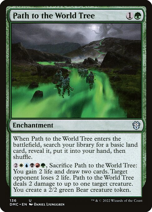 Path to the World Tree (136) [Dominaria United Commander]