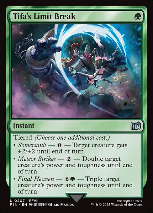 Tifa's Limit Break (207) [Final Fantasy]