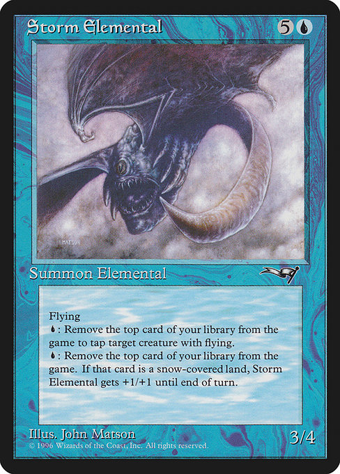 Storm Elemental (37) [Alliances]