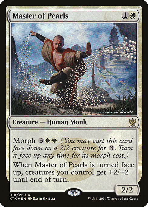 Master of Pearls (18s) [Khans of Tarkir Promos]