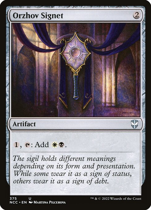 Orzhov Signet (375) [New Capenna Commander]