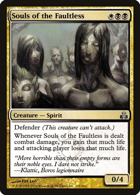 Souls of the Faultless (131) [Guildpact]