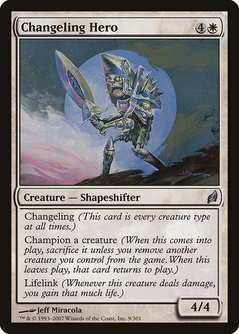 Changeling Hero (9) [Lorwyn]