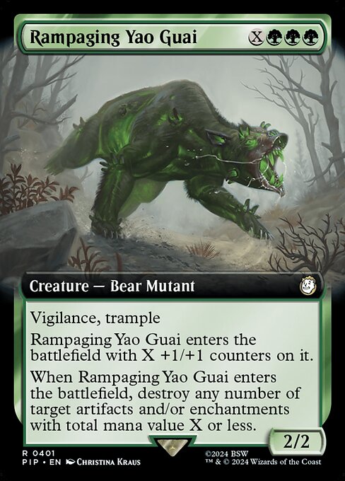 Rampaging Yao Guai (401) [Fallout]