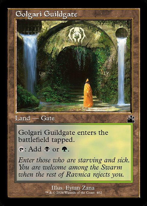 Golgari Guildgate (402) [Ravnica Remastered]