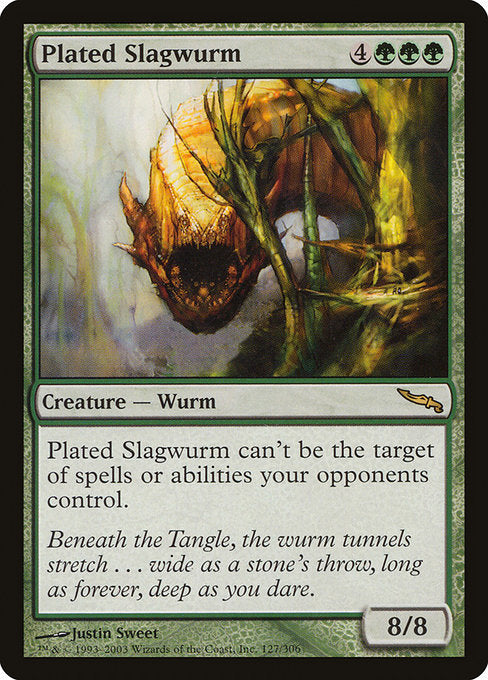 Plated Slagwurm (127) [Mirrodin]