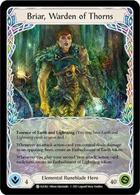 Briar, Warden of Thorns // Titan's Fist (ELE062 // ELE202) [Tales of Aria]