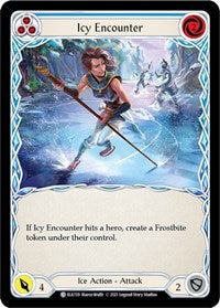 Icy Encounter (Blue) (ELE159) [Tales of Aria (Unlimited)]