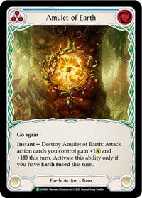 Amulet of Earth - LGS063 (LGS063) [Flesh and Blood Promo Cards]