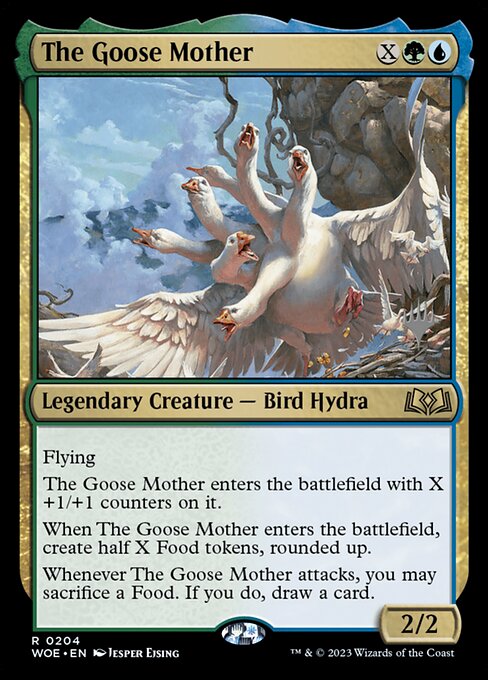 The Goose Mother (204p) [Wilds of Eldraine Promos]