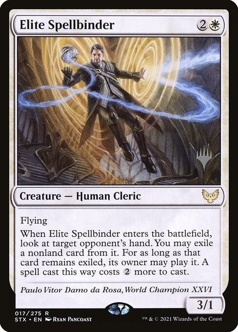 Elite Spellbinder (17p) [Strixhaven: School of Mages Promos]