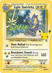 Light Toxtricity - SWSH137 (SWSH137) [SWSH Sword and Shield Promo Cards]